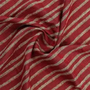 پارچه هندی نخی باتیک زرشكی رنگ